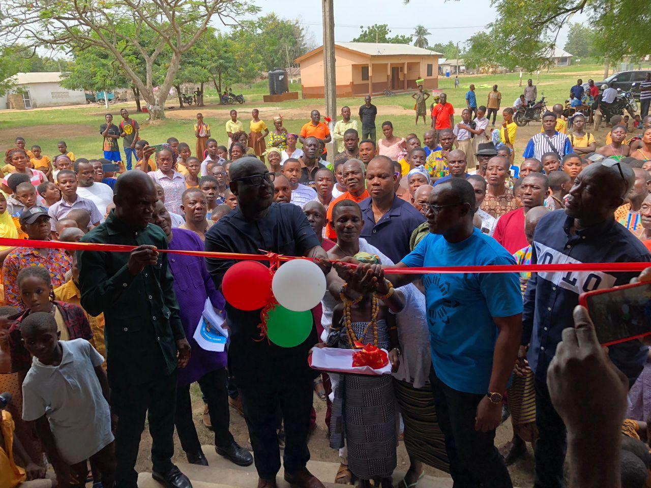 Adanu Commissions 3-Unit newly constructed Classroom Block at Mafi Seva ...